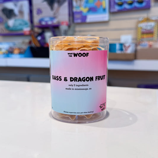 Bass & dragon fruit
